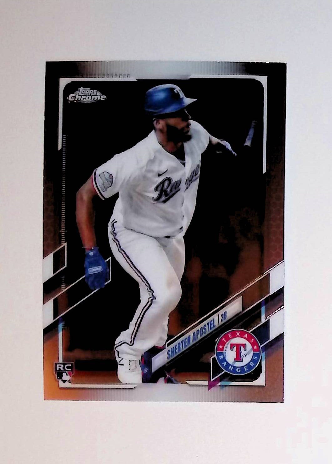 Sherten Apostel 2021 Topps Chrome #126 (Rookie Card) - LoCo Collectables