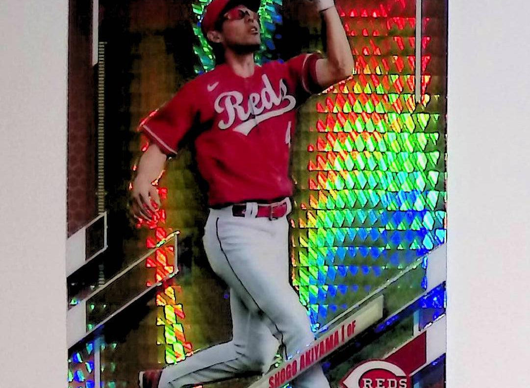 2021 Topps Chrome #206 Shogo Akiyama Prism Refractor - LoCo Collectables