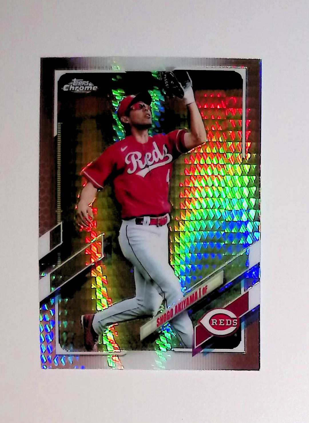 Shogo Akiyama 2021 Topps Chrome Prism Refractors #206 - LoCo Collectables