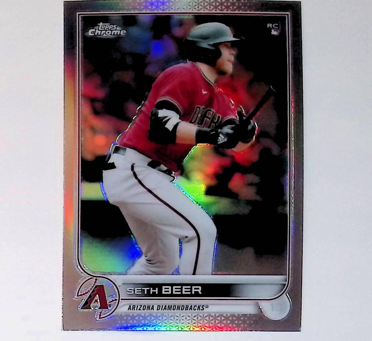 2022 Topps Chrome #186 Seth Beer Rookie Refractor - LoCo Collectables