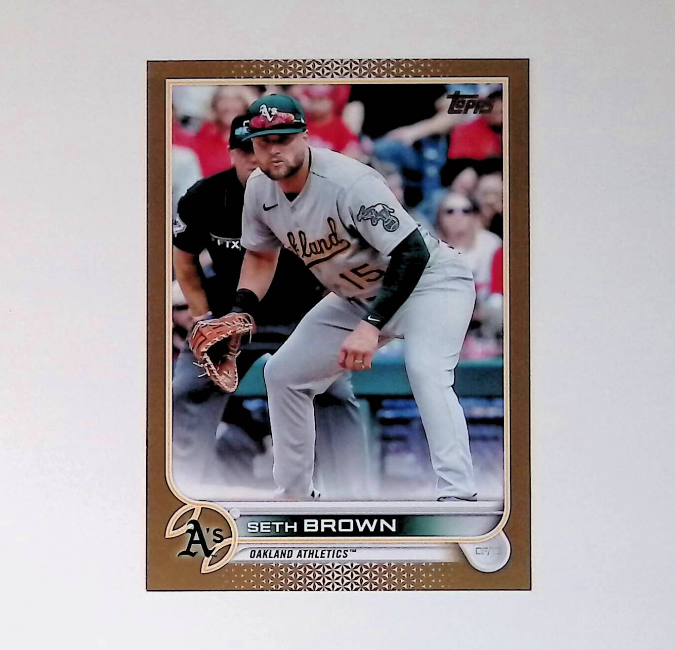 Seth Brown 2022 Topps Update Gold #US166, 1031 /2022 - LoCo Collectables