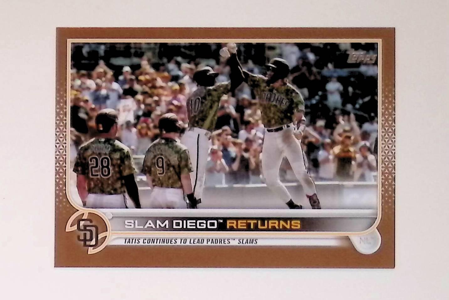 2022 Topps Gold #125 Fernando Tatis Jr Jurickson Profar Tommy Pham Jake Cronenworth - LoCo Collectables