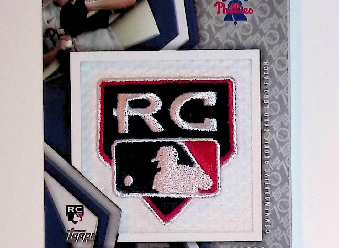 2021 Topps Rookie Card Logo Patch #RP-SH Spencer Howard Relic - LoCo Collectables