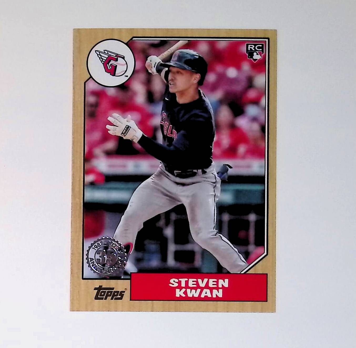 Steven Kwan 2022 Topps Update '87 Topps #87TBU-17 (Rookie Card) - LoCo Collectables