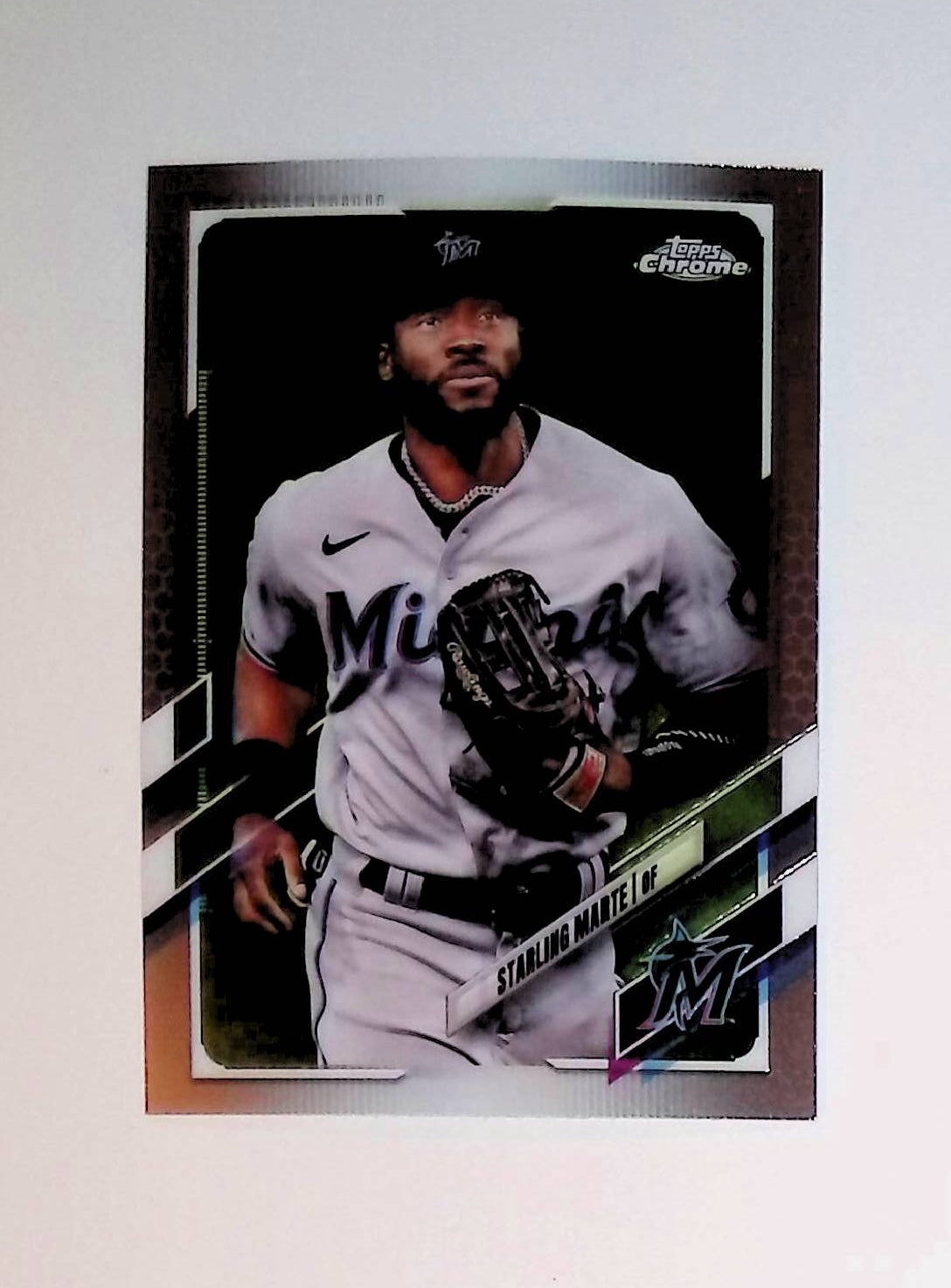 Starling Marte 2021 Topps Chrome #160 - LoCo Collectables