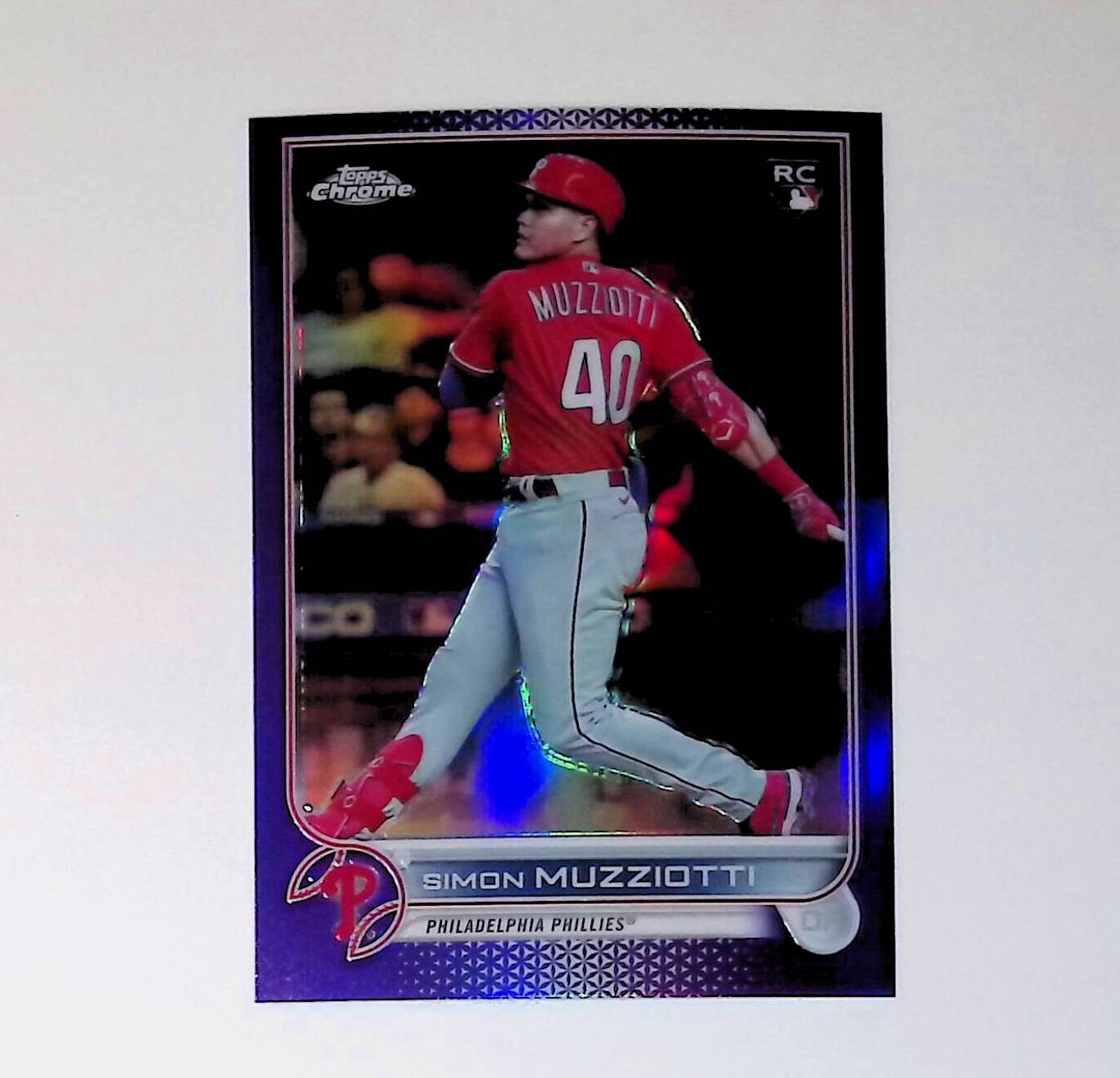 Simon Muzziotti 2022 Topps Chrome Update Purple Refractors #USC158 (Rookie Card) - LoCo Collectables