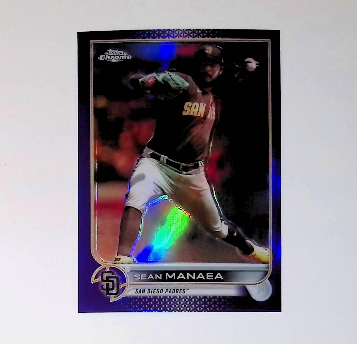 2022 Topps Chrome Update #USC30 Sean Manaea Purple Refractor - LoCo Collectables