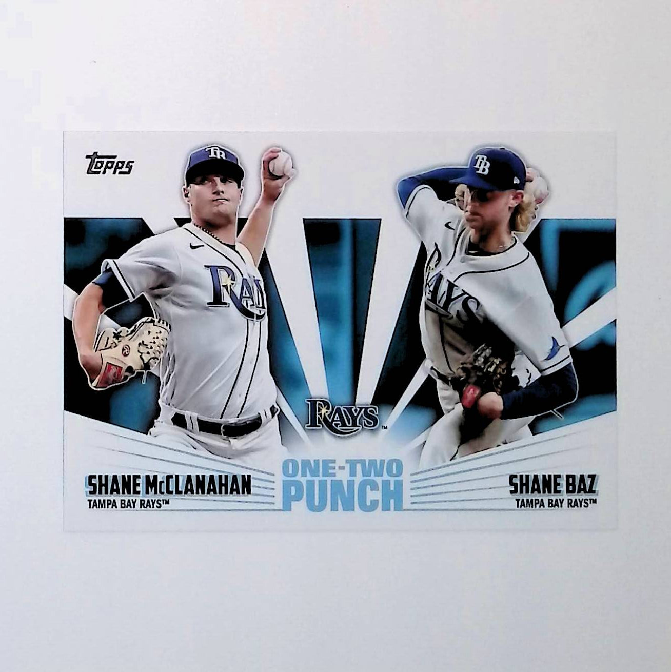 Shane McClanahan, Shane Baz 2023 Topps One Two Punch #12P-7 - LoCo Collectables