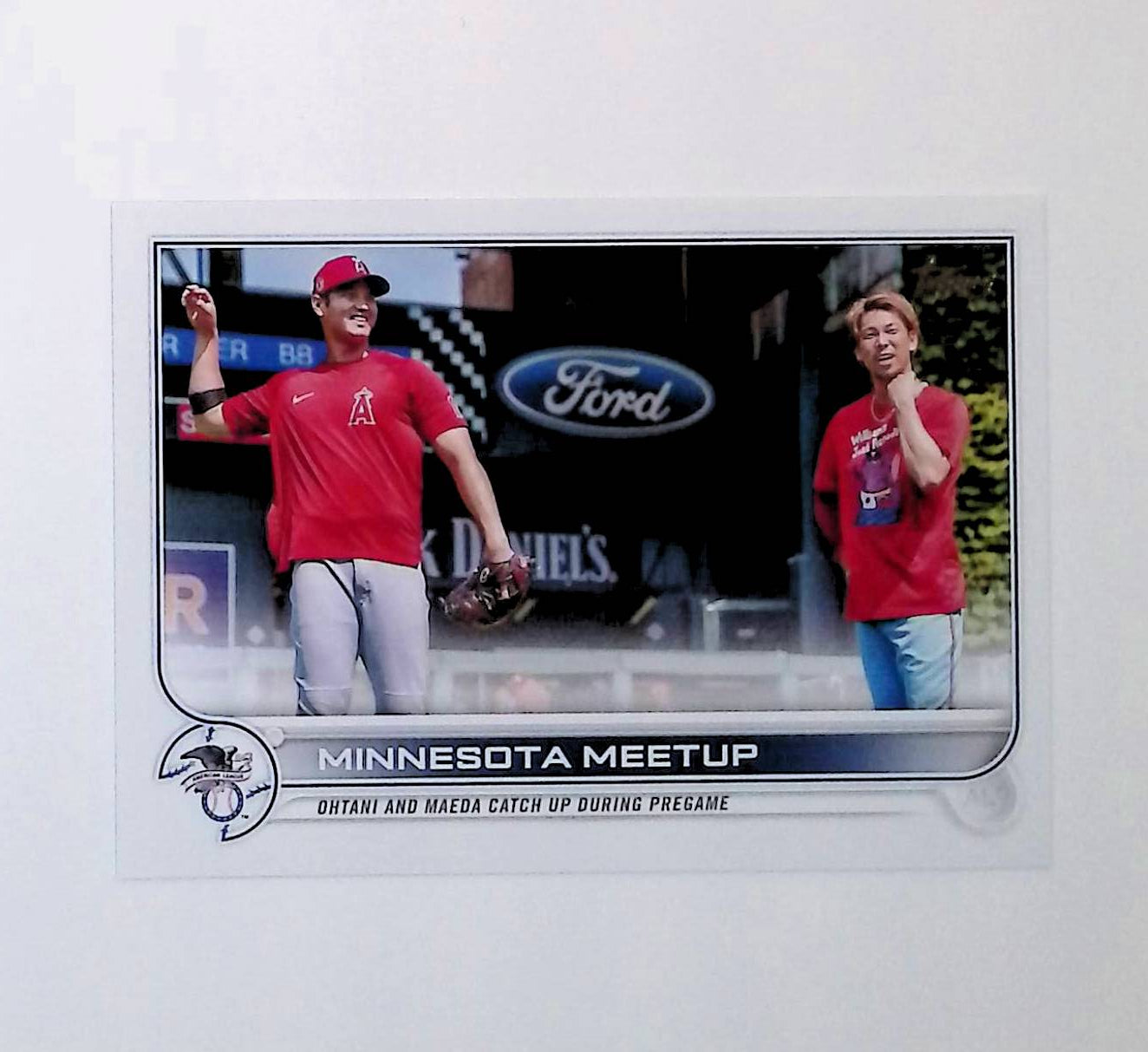 Shohei Ohtani, Kenta Maeda "Minnesota Meetup" 2022 Topps #122 - LoCo Collectables