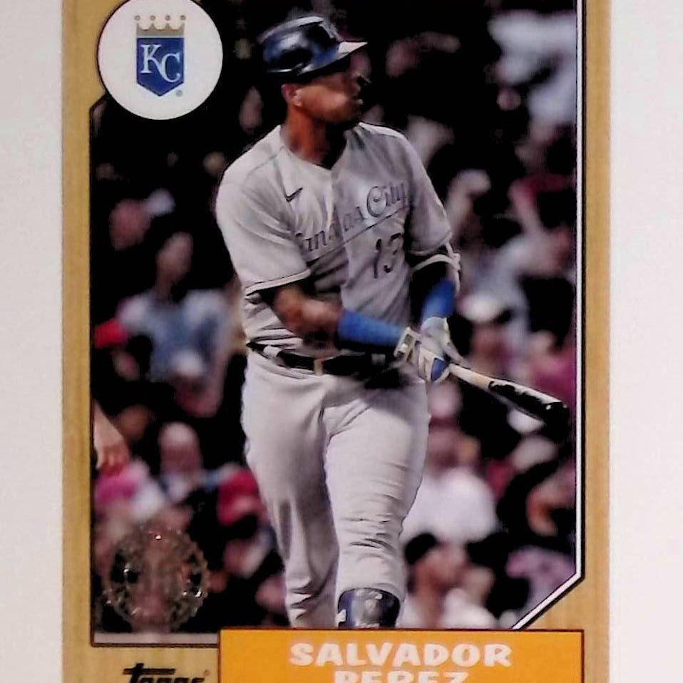 2022 Topps 1987 Topps Baseball #T87-17 Salvador Perez - LoCo Collectables