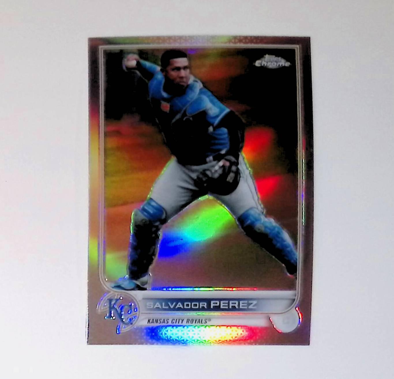 2022 Topps Chrome #50 Salvador Perez Refractor - LoCo Collectables