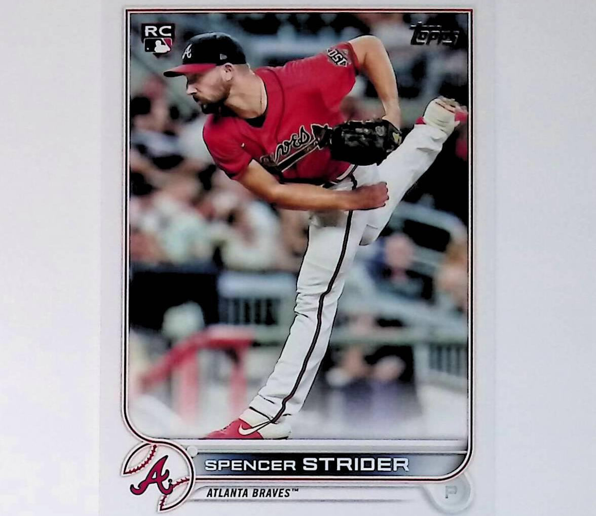2022 Topps #509 Spencer Strider Rookie - LoCo Collectables