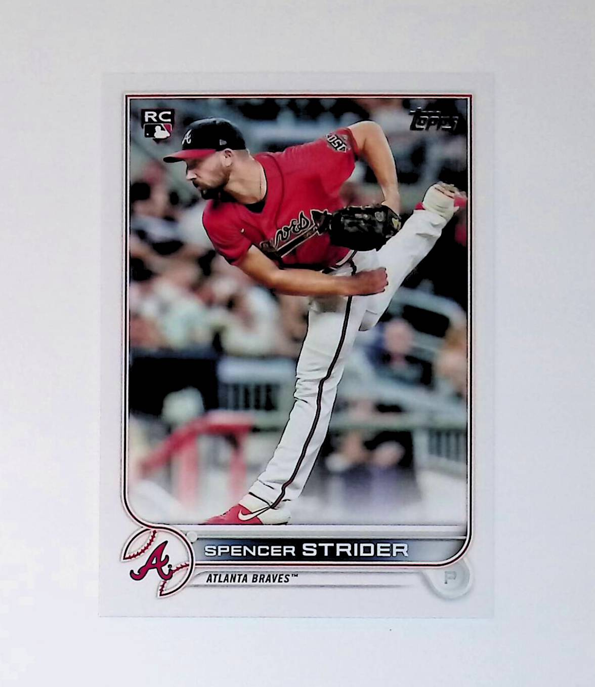 Spencer Strider 2022 Topps #509 (Rookie Card) - LoCo Collectables