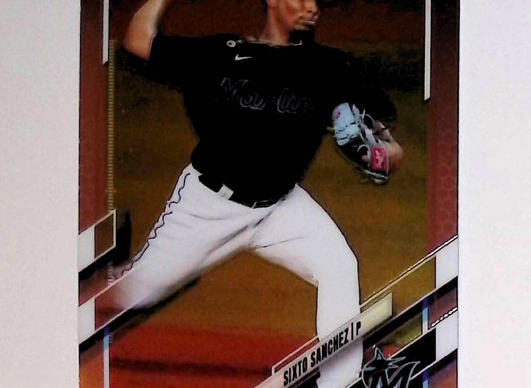 2021 Topps Chrome #193 Sixto Sanchez Rookie - LoCo Collectables