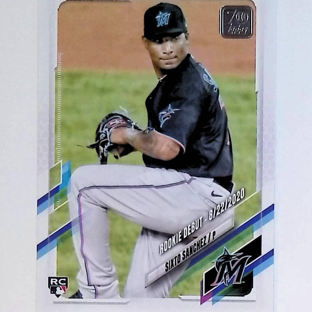 2021 Topps Update #US186 Sixto Sanchez Rookie - LoCo Collectables