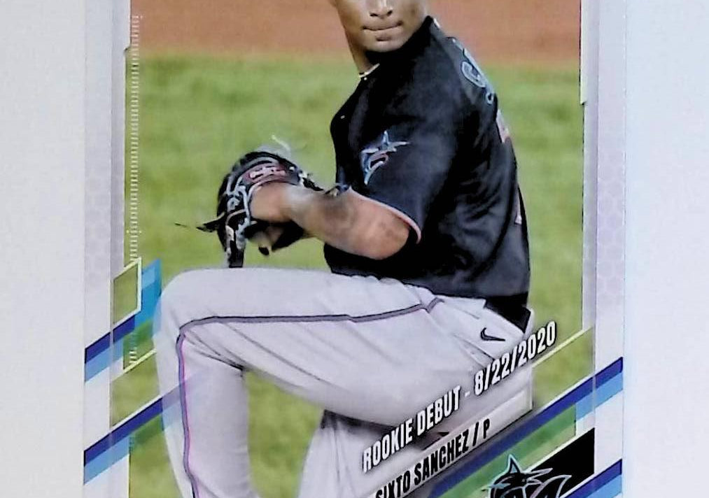 2021 Topps Update #US186 Sixto Sanchez Rookie - LoCo Collectables