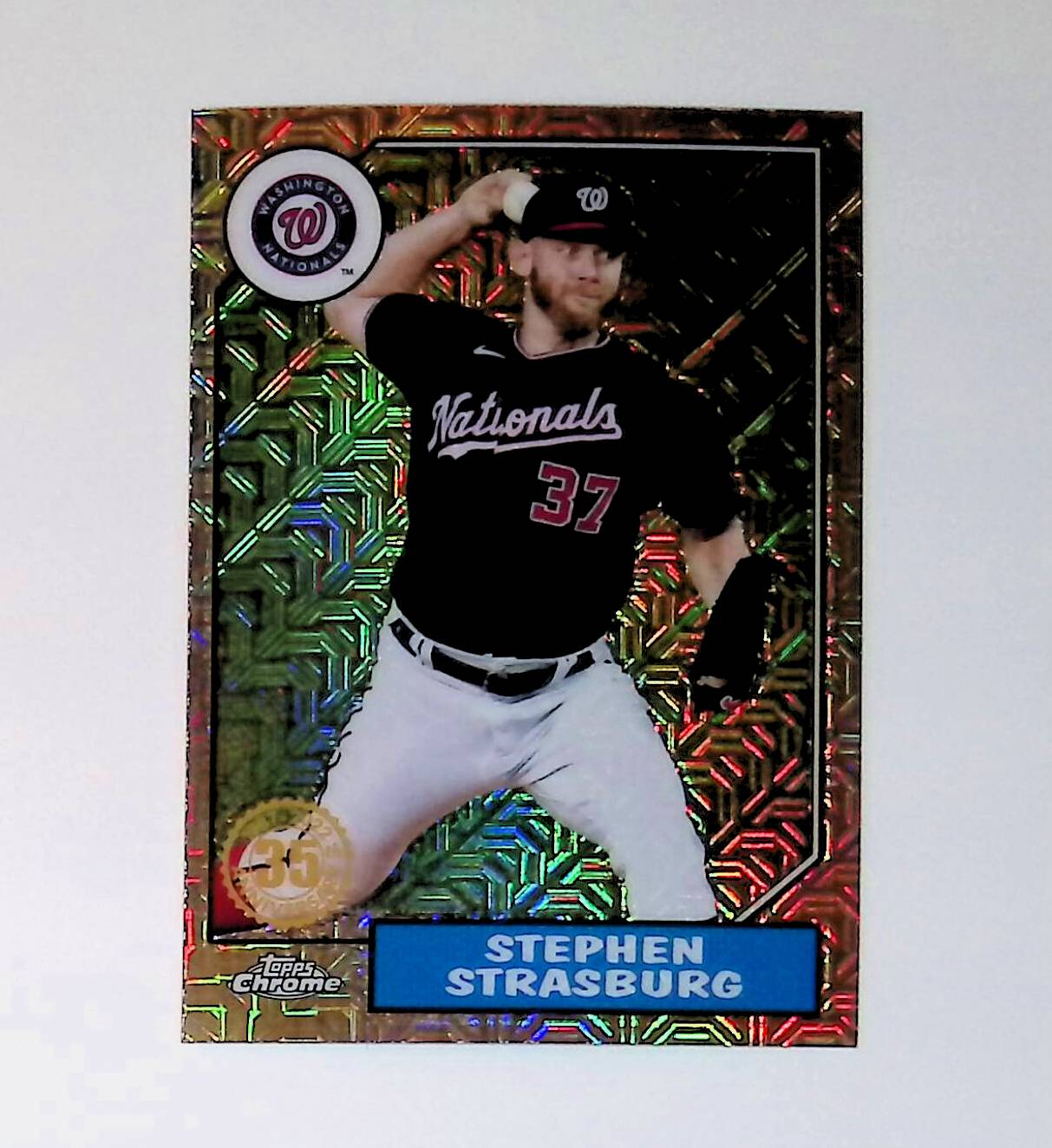 Stephen Strasburg 2022 Topps '87 Topps Silver Pack Chrome #T87C-27 - LoCo Collectables