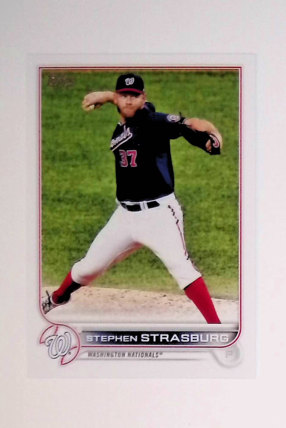 Stephen Strasburg 2022 Topps SP Photo Variations #492 - LoCo Collectables