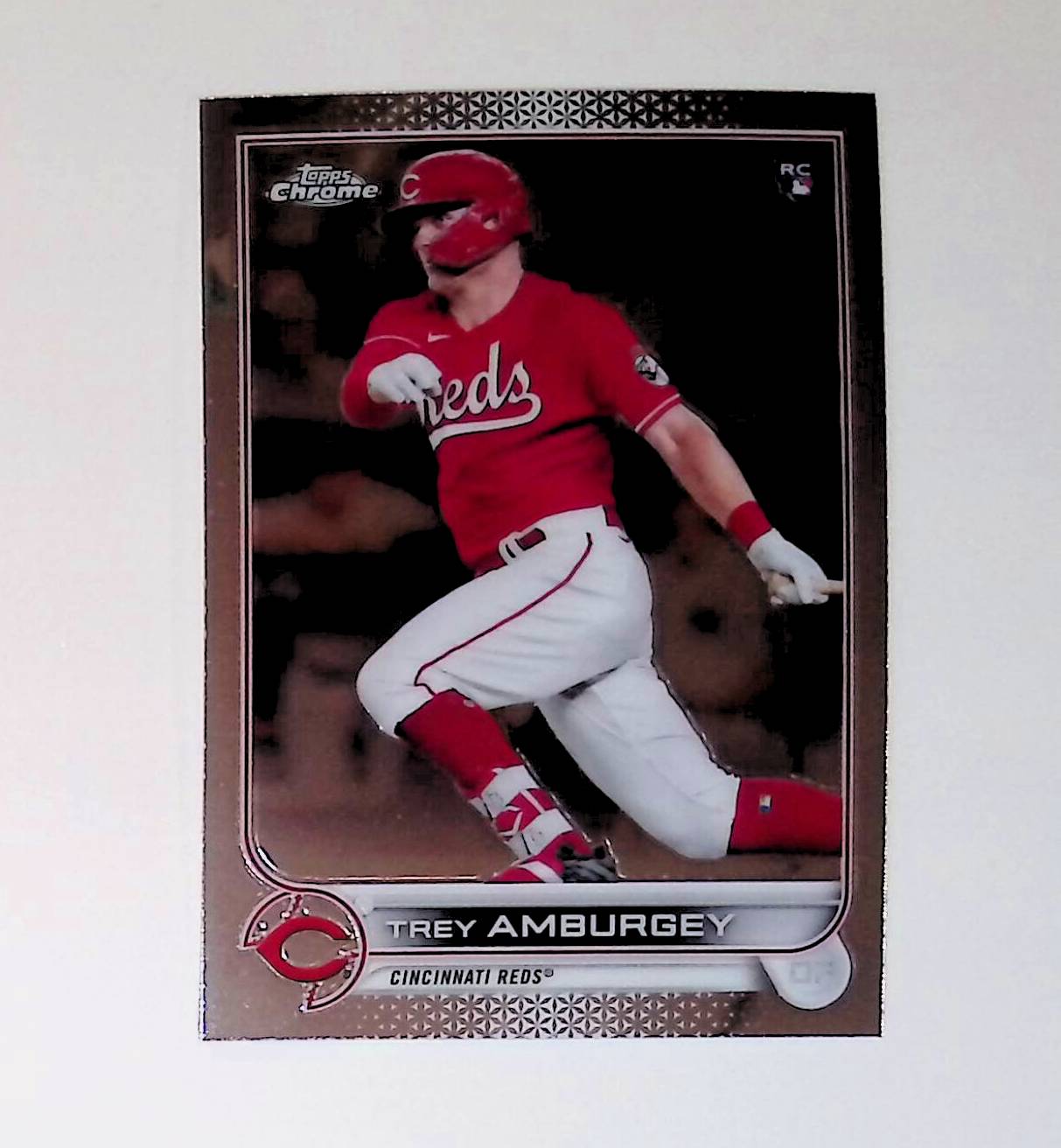 Trey Amburgey 2022 Topps Chrome #61 (Rookie Card) - LoCo Collectables