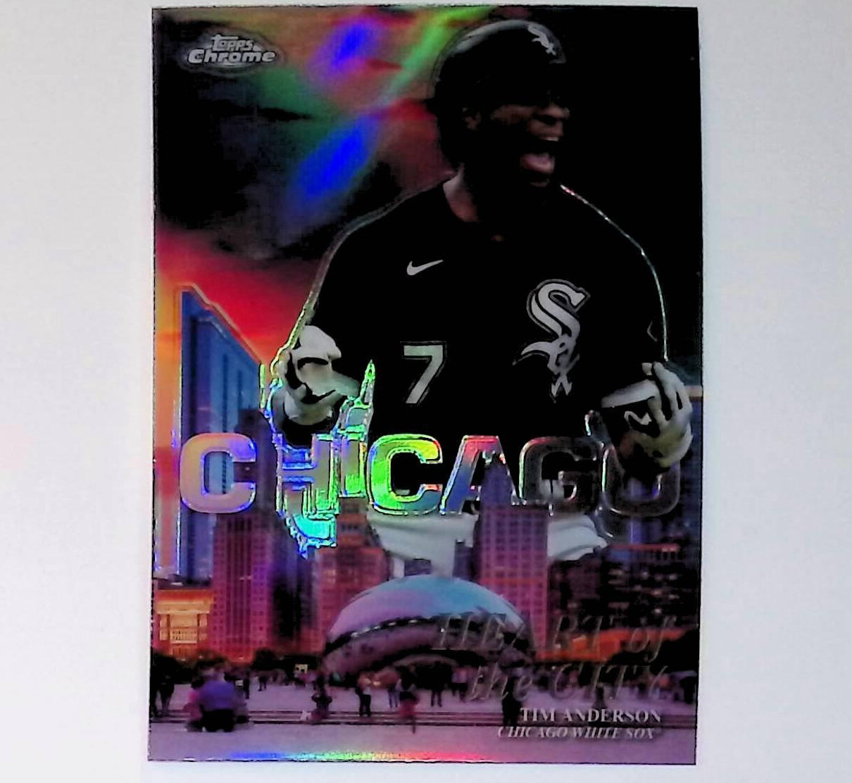 Tim Anderson 2022 Topps Chrome Heart of the City "Chicago" #HOC-9 - LoCo Collectables