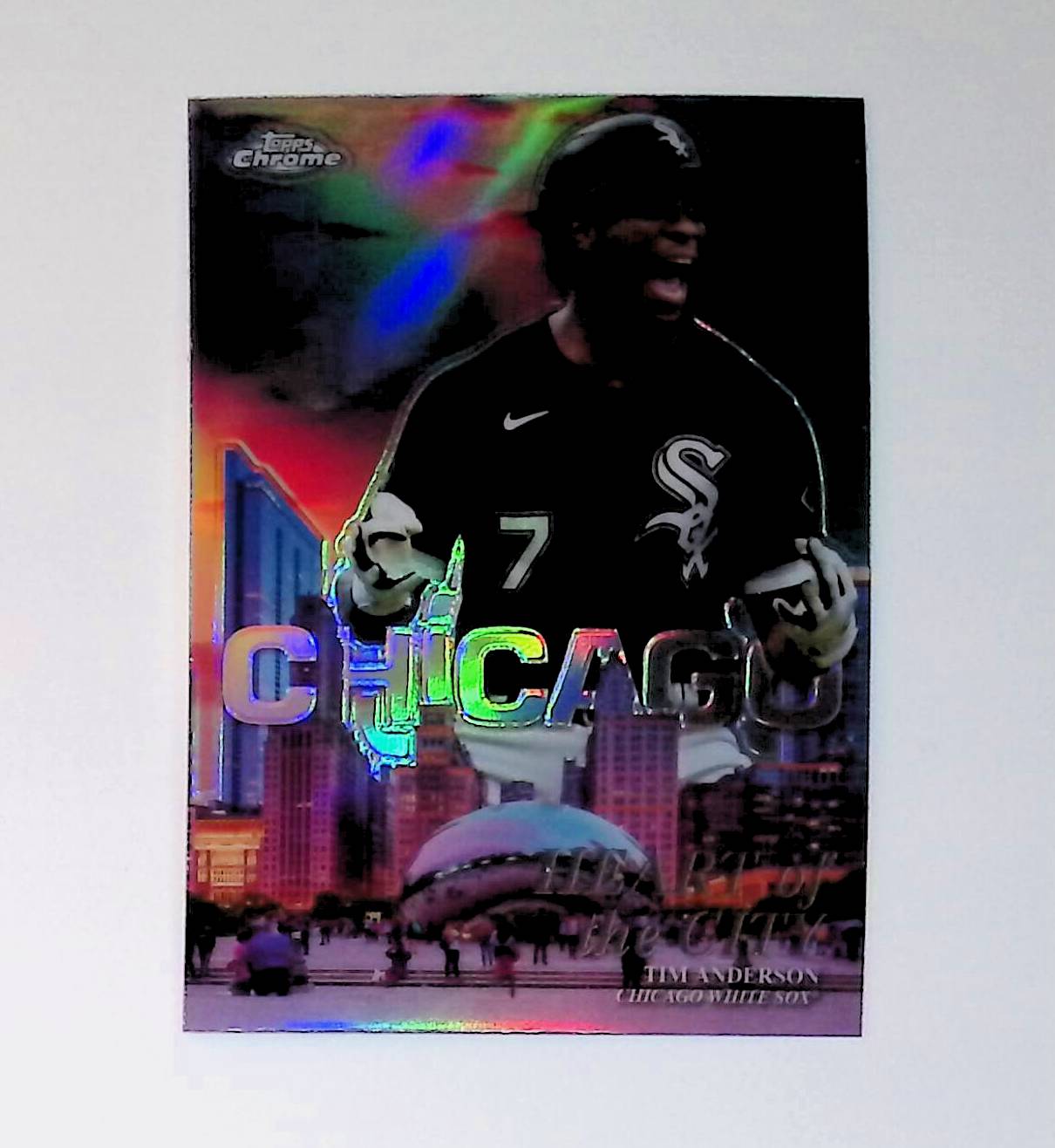 Tim Anderson 2022 Topps Chrome Heart of the City "Chicago" #HOC-9 - LoCo Collectables