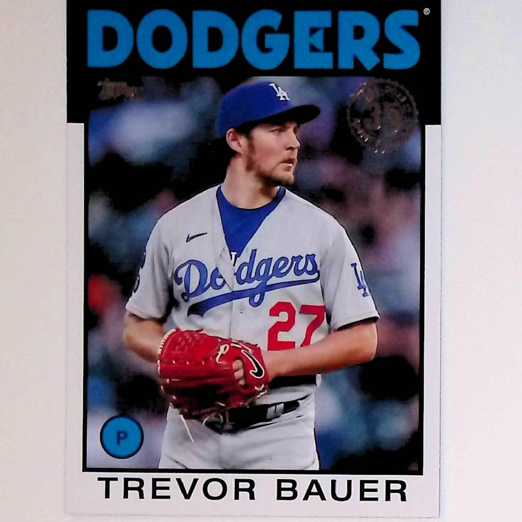 2021 Topps Update 1986 Topps Baseball #86B-33 Trevor Bauer - LoCo Collectables
