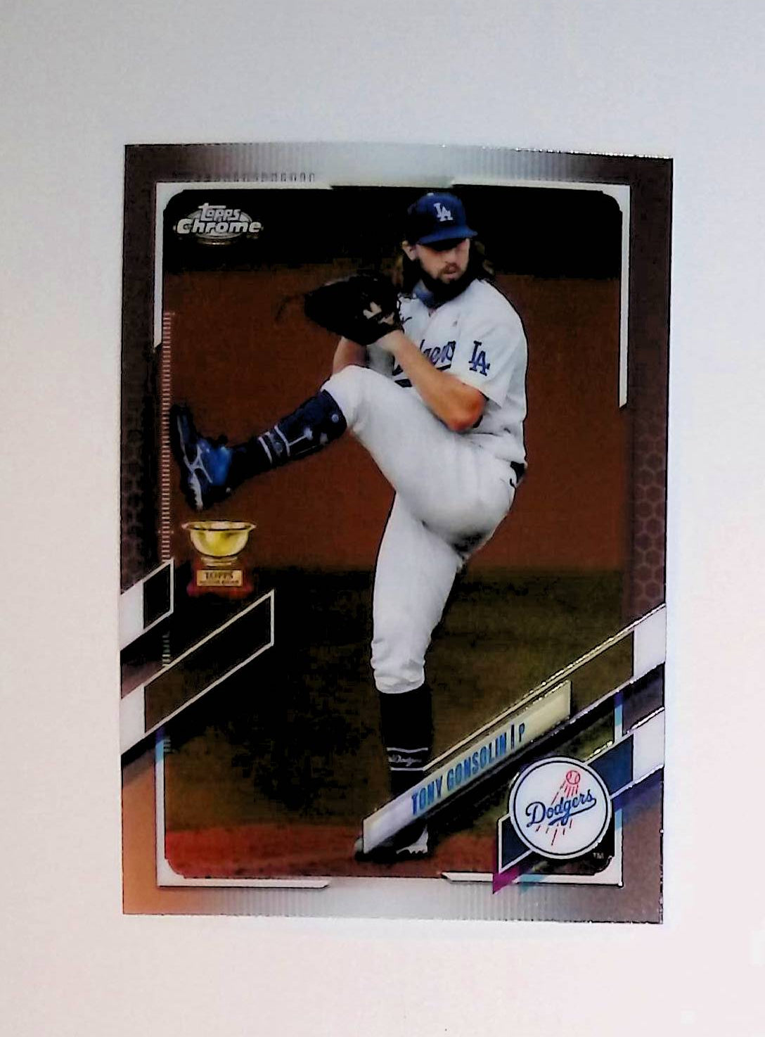 Tony Gonsolin 2021 Topps Chrome #183 (Cup Card) - LoCo Collectables