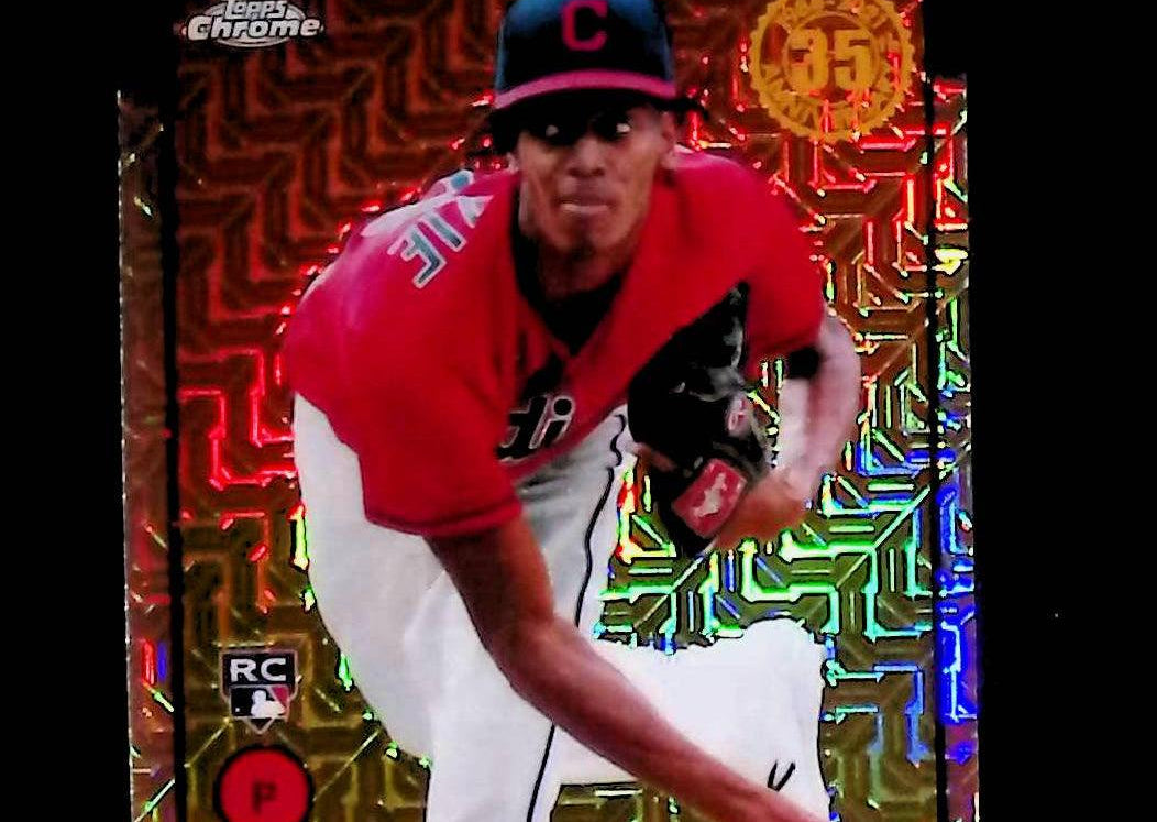 2021 Topps 1986 Topps Baseball #86BC-63 Triston McKenzie Rookie Silver Pack Chrome - LoCo Collectables