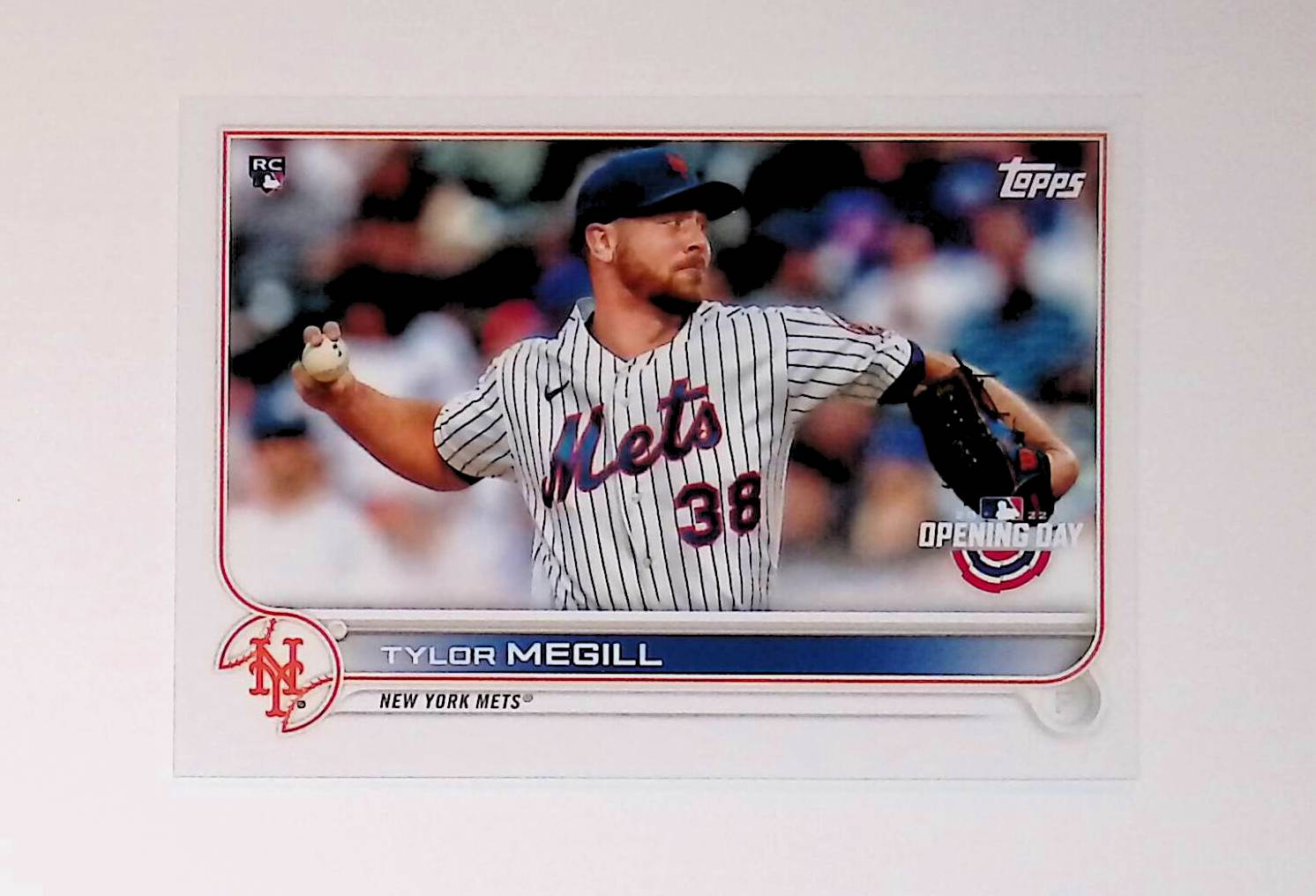 Tylor Megill 2022 Topps Opening Day #134 (Rookie Card) - LoCo Collectables