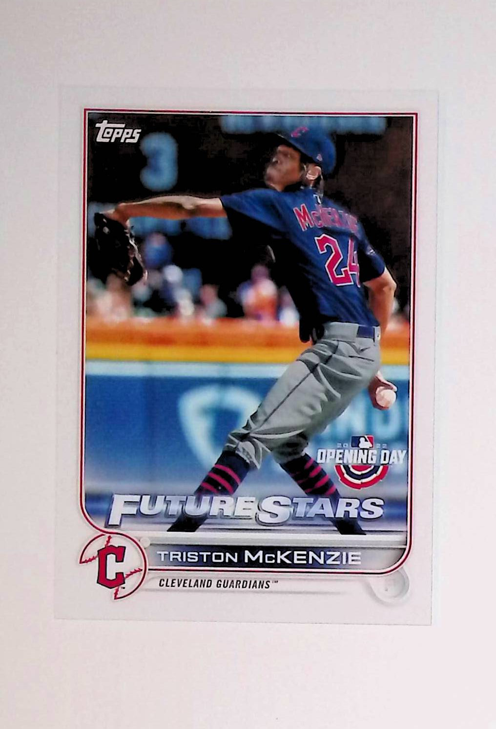 Triston McKenzie 2022 Topps Opening Day #85 (Future Stars) - LoCo Collectables