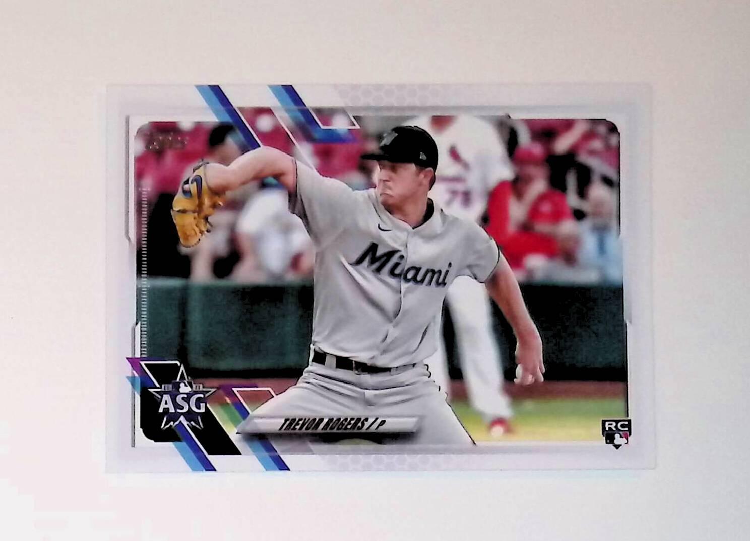 2021 Topps Update MLB All-Stars #ASG-11 Trevor Rogers Rookie - LoCo Collectables