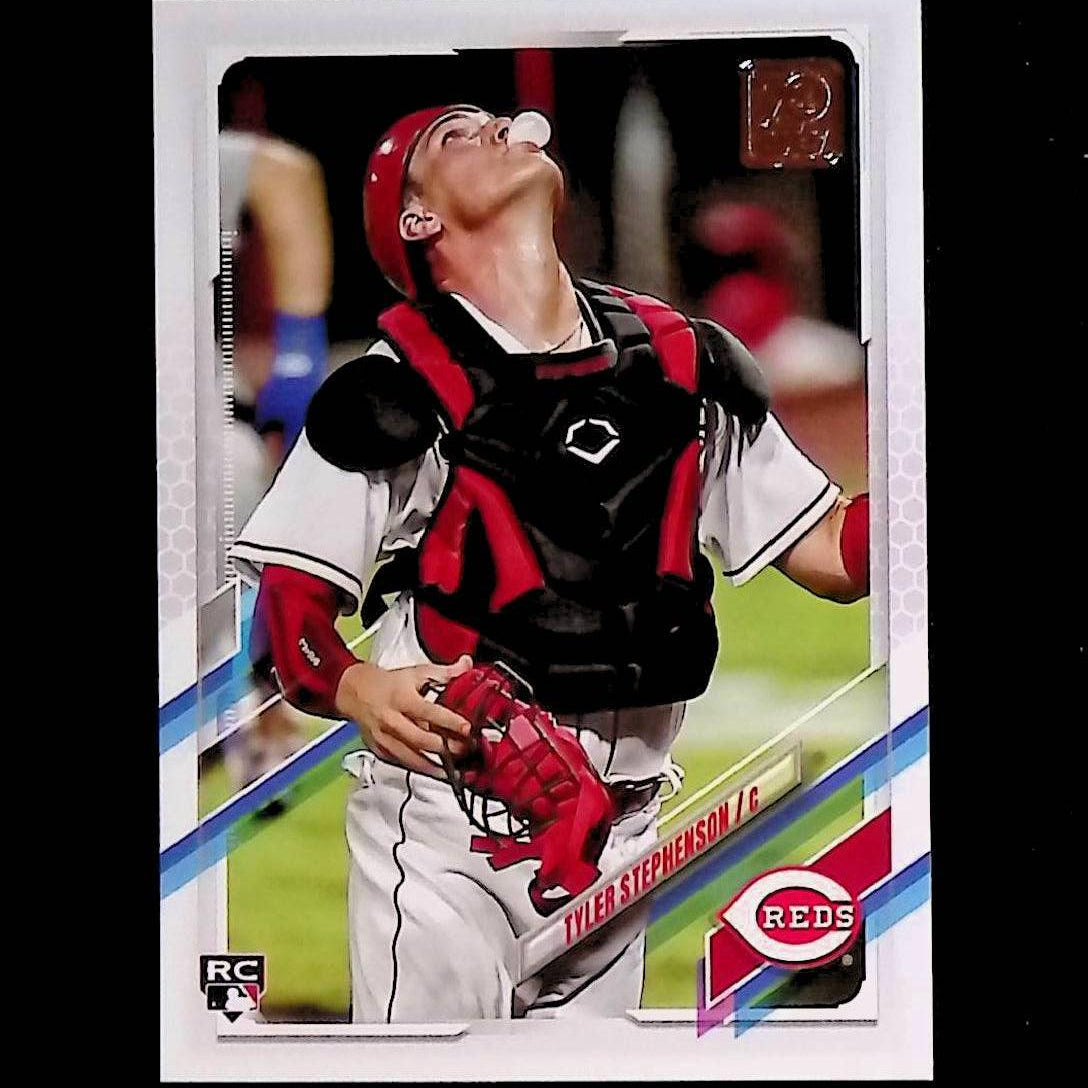 2021 Topps #153 Tyler Stephenson Rookie - LoCo Collectables