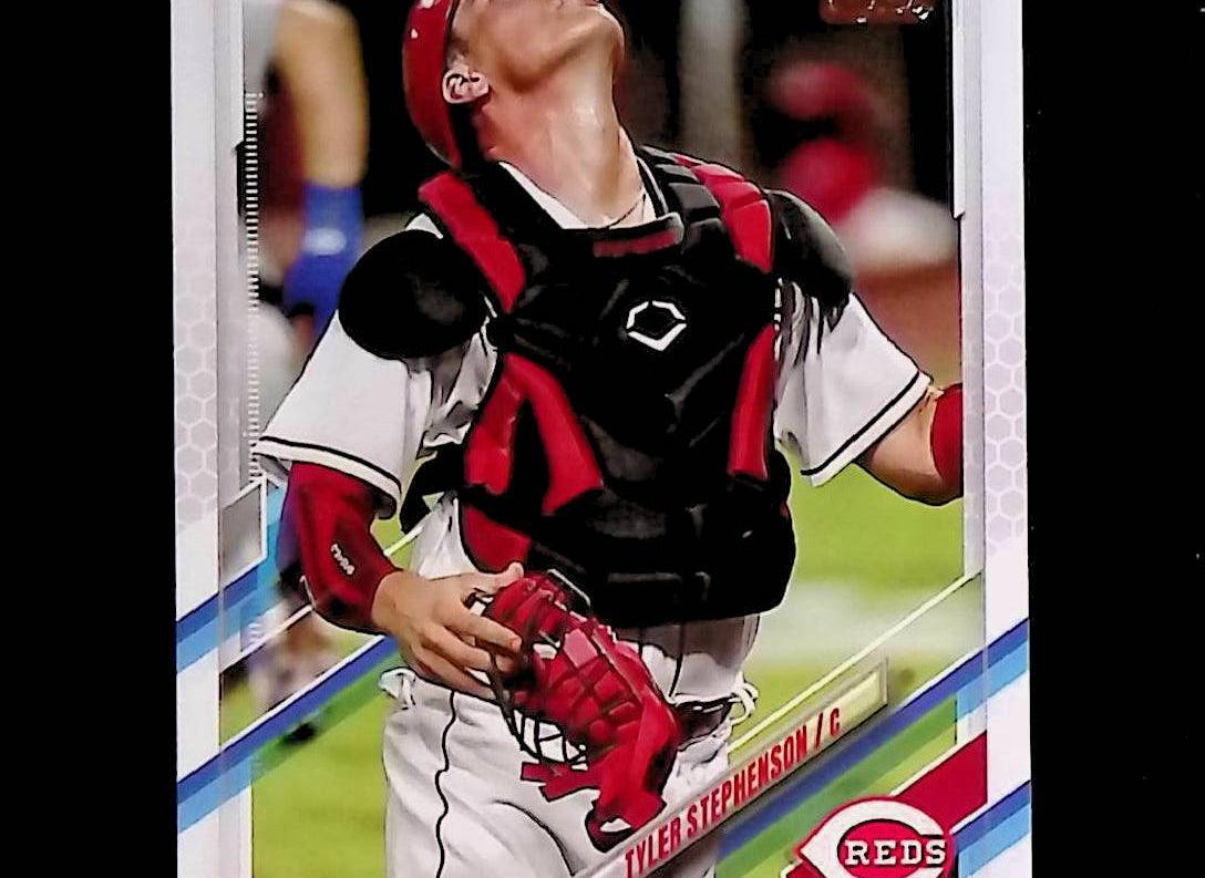 Tyler Stephenson 2021 Topps #153 (Rookie Card) - LoCo Collectables