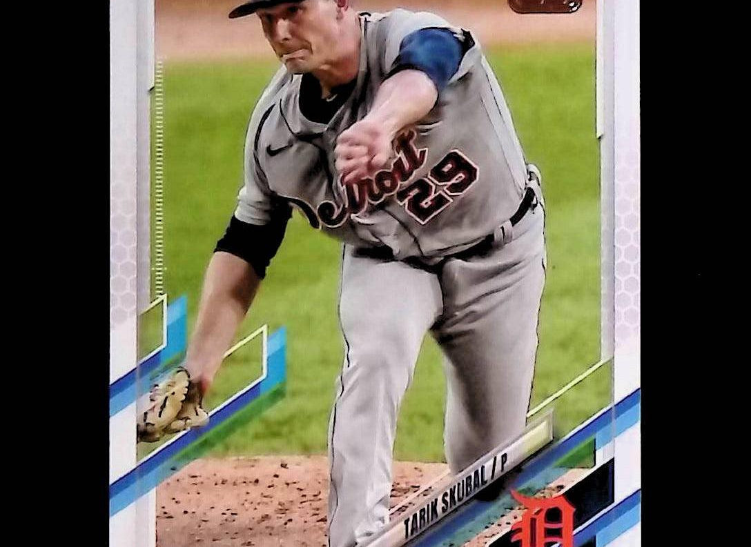 Tarik Skubal 2021 Topps #92 (Rookie Card) - LoCo Collectables