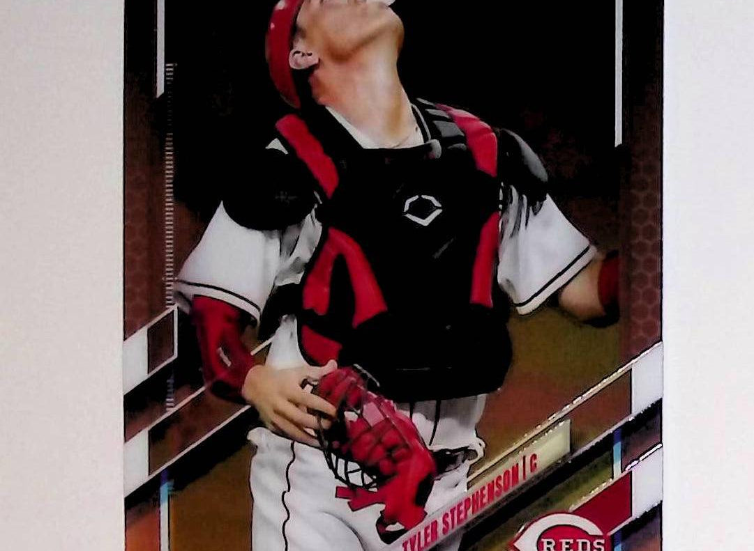 2021 Topps Chrome #111 Tyler Stephenson Rookie - LoCo Collectables
