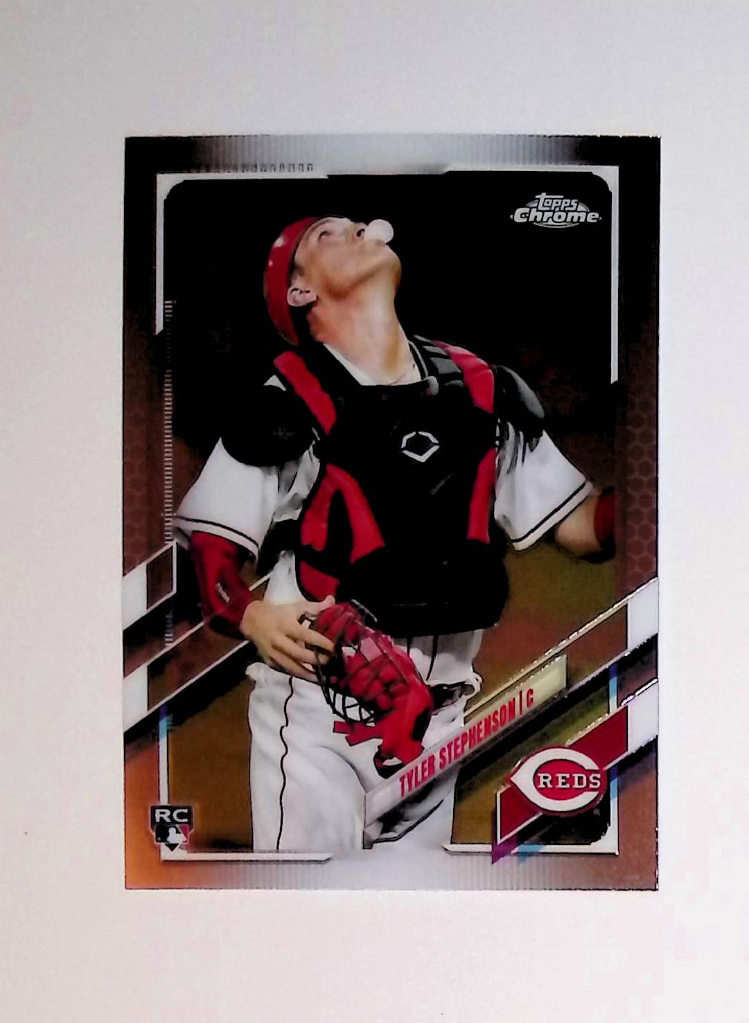 Tyler Stephenson 2021 Topps Chrome #111 (Rookie Card) - LoCo Collectables