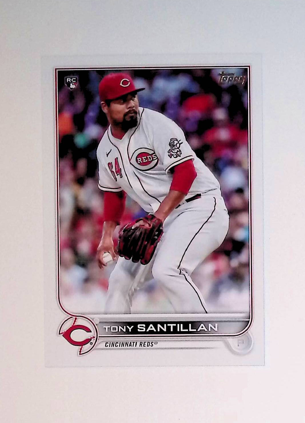 Tony Santillan 2022 Topps #111 (Rookie Card) - LoCo Collectables