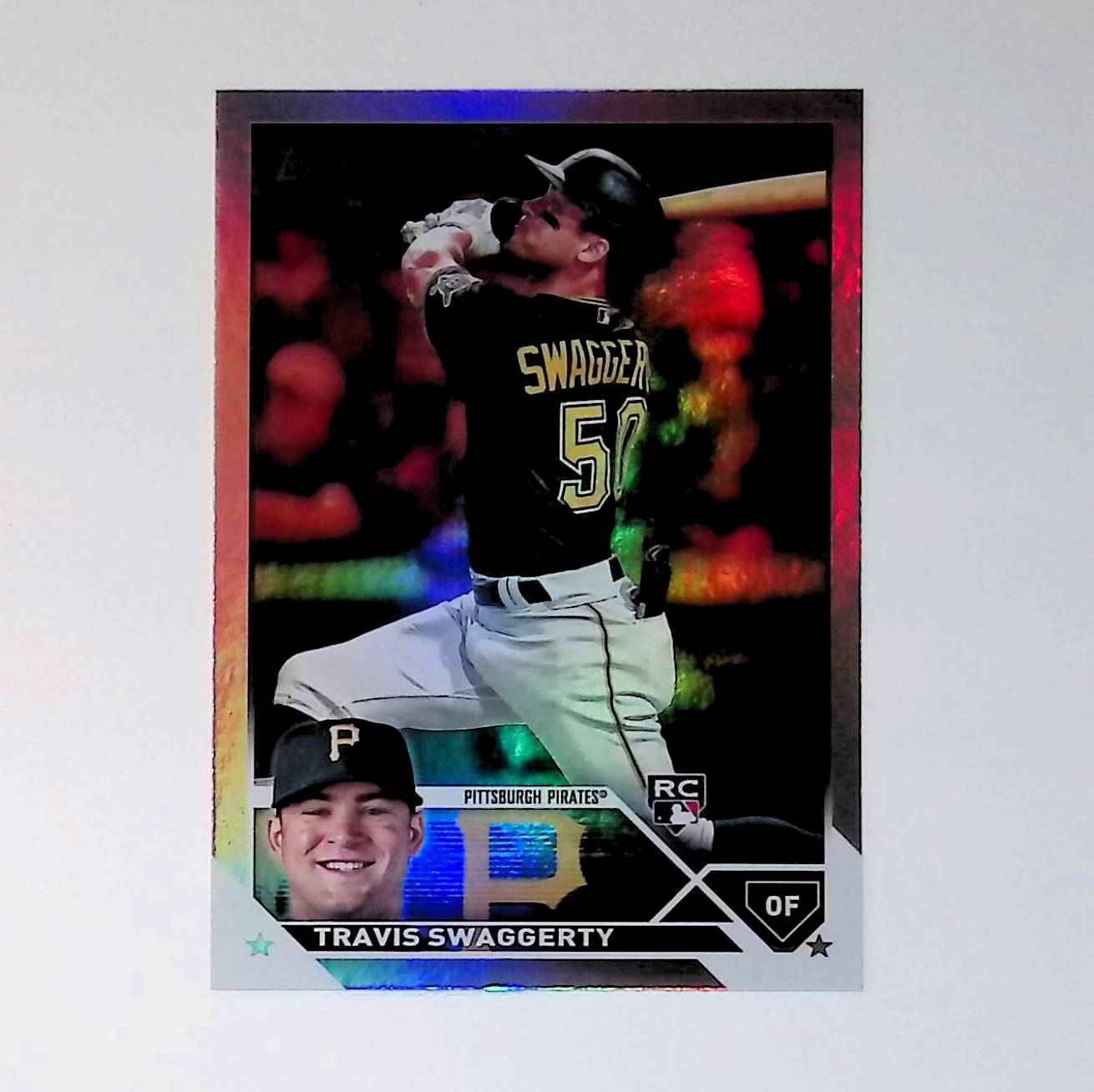 Travis Swaggerty 2023 Topps Rainbow Foil #67 (Rookie Card) - LoCo Collectables