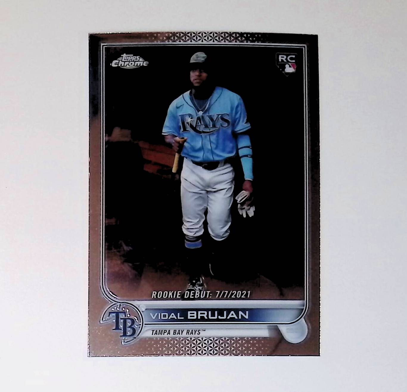 Vidal Brujan 2022 Topps Chrome Update #USC91 (Rookie Card) - LoCo Collectables