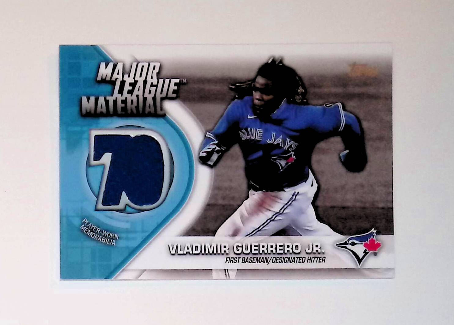 Vladimir Guerrero Jr 2021 Topps Major League Material Relics #MLM-VG - LoCo Collectables