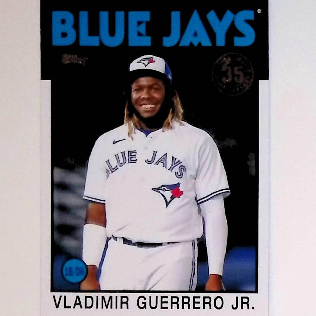 2021 Topps Update 1986 Topps Baseball #86B-45 Vladimir Guerrero Jr - LoCo Collectables