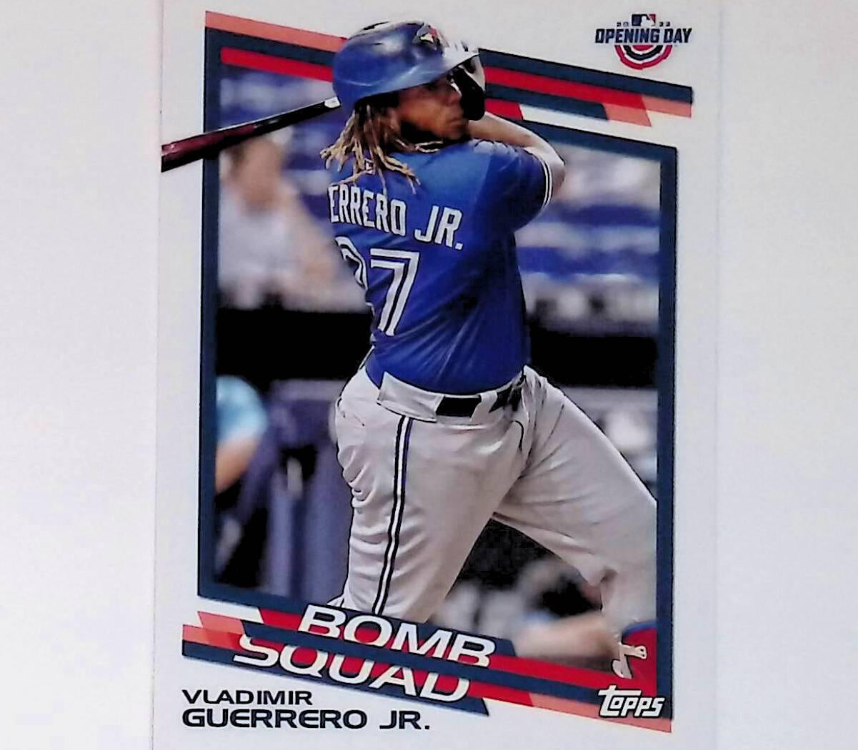 2022 Topps Opening Day Bomb Squad #BS-12 Vladimir Guerrero Jr - LoCo Collectables