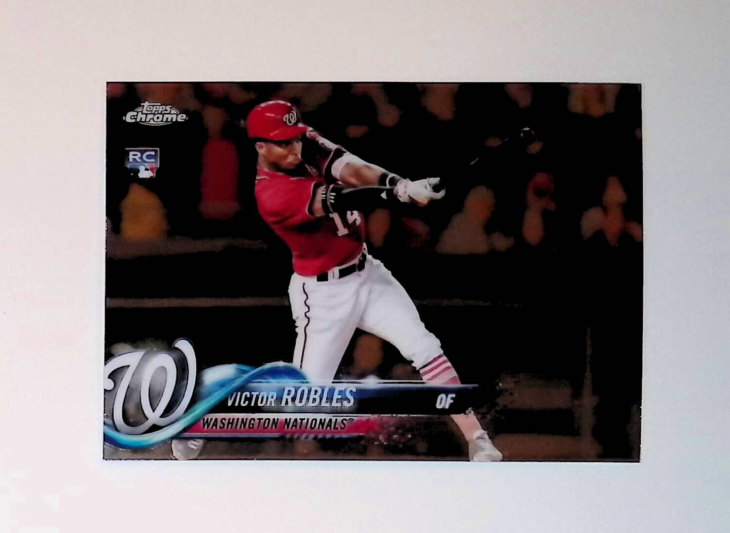 Victor Robles 2018 Topps Chrome #175 (Rookie Card) - LoCo Collectables