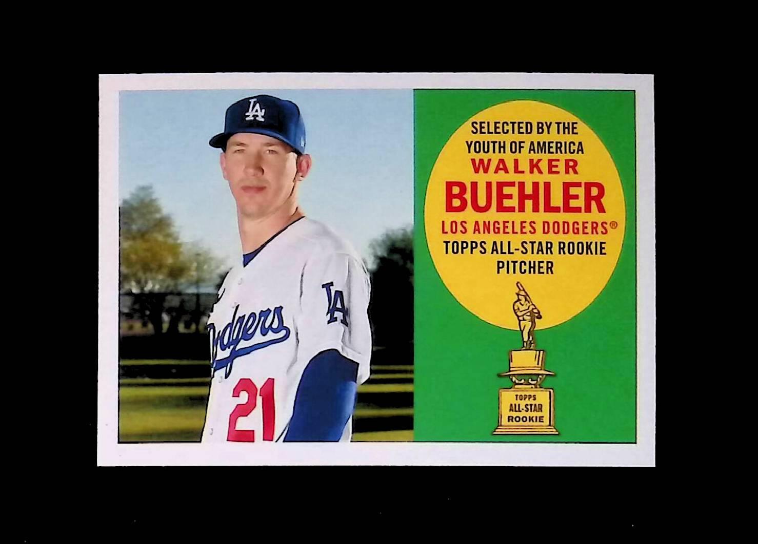 2020 Topps Archives 1960 Topps All-Star Rookies #60AR-WB Walker Buehler - LoCo Collectables