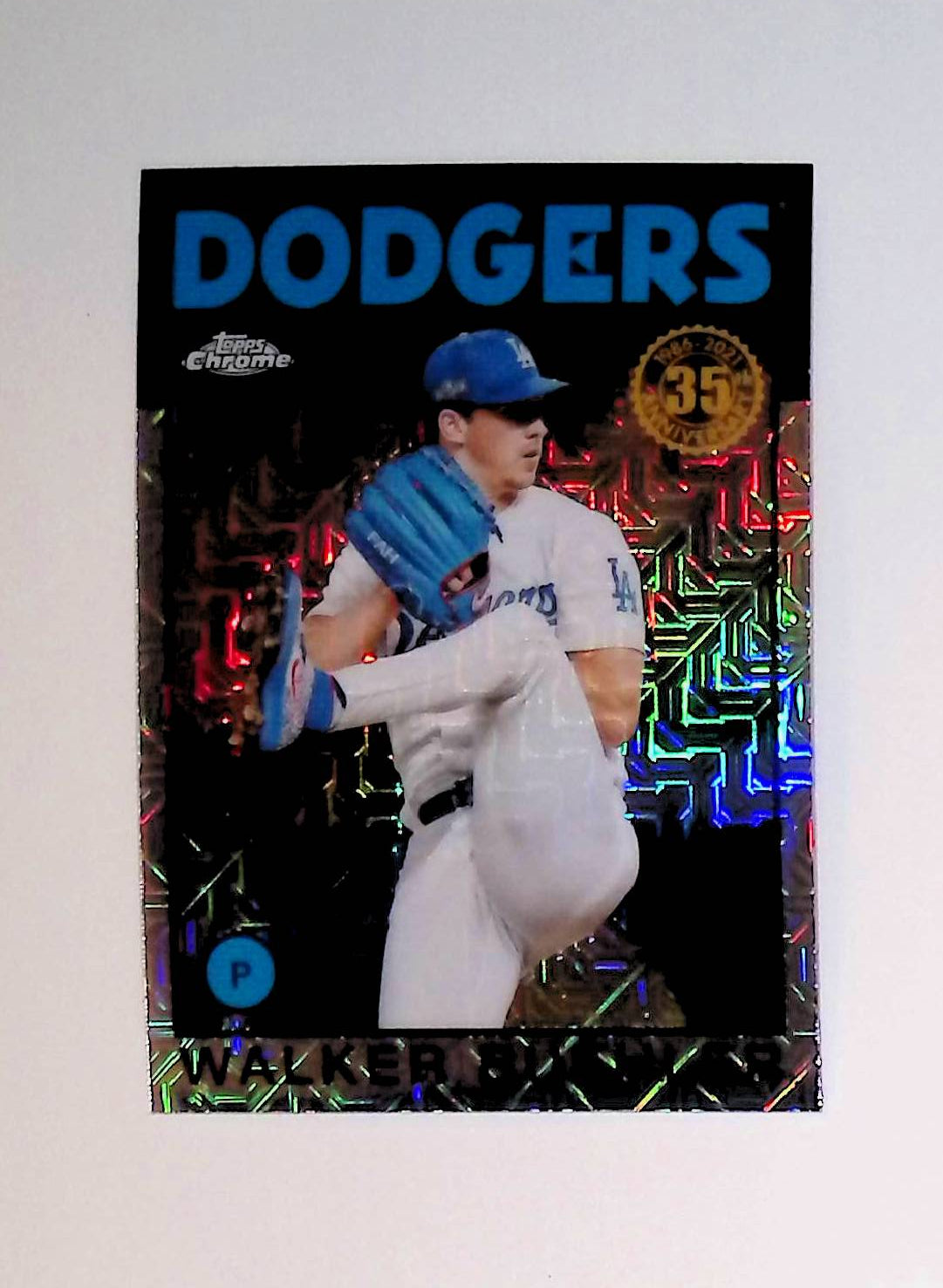 Walker Buehler 2021 Topps '86 Topps Silver Pack Chrome #86TC-76 - LoCo Collectables