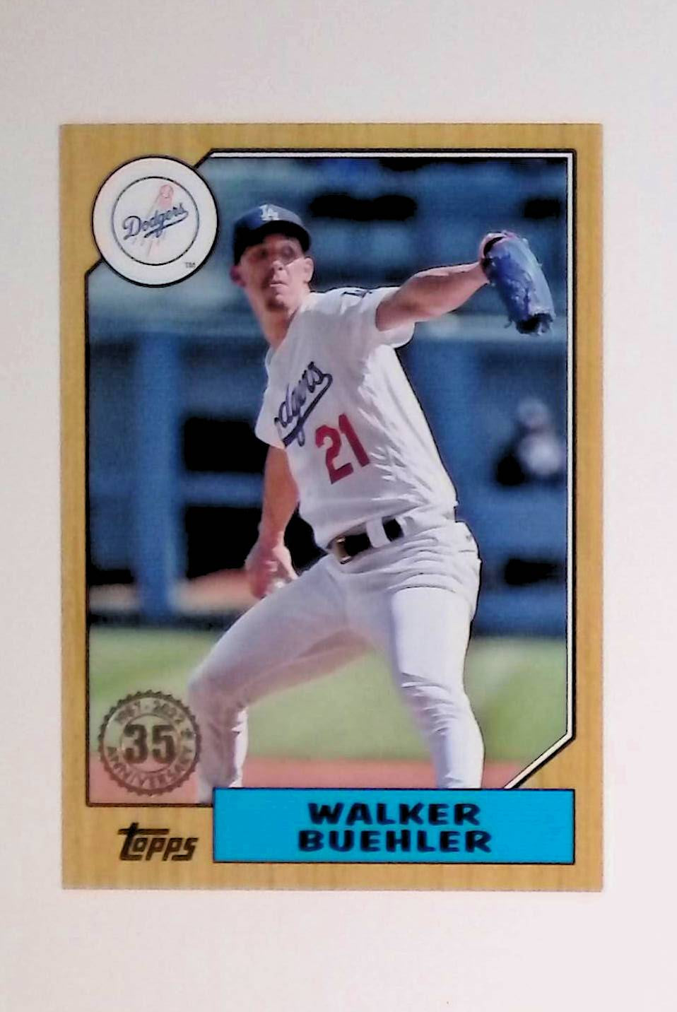 Walker Buehler 2022 Topps '87 Topps #87TB-19 - LoCo Collectables