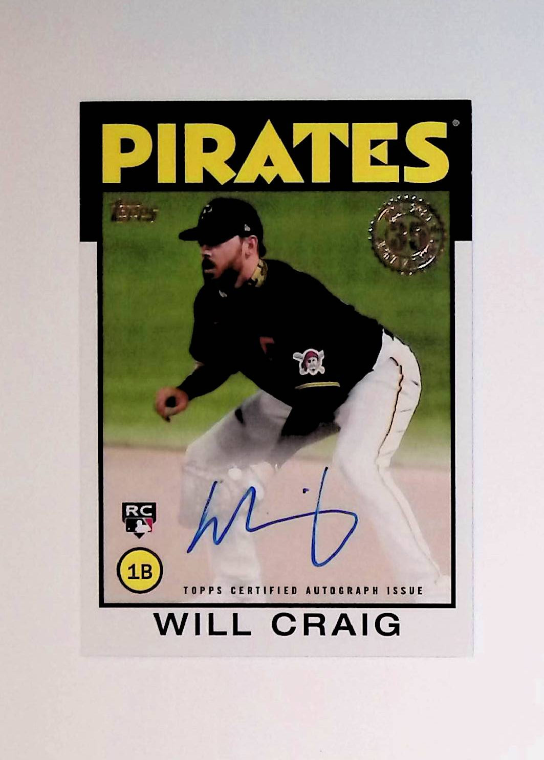 Will Craig 2021 Topps Update '86 Topps Autographs #86B-WC (Rookie Card) - LoCo Collectables