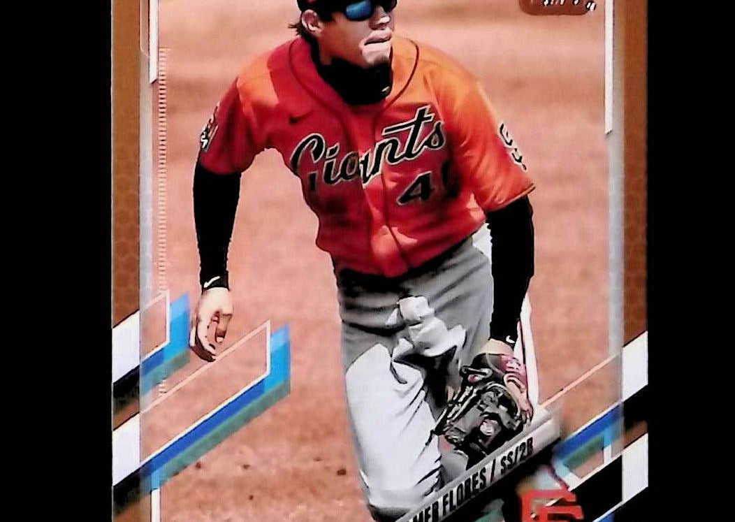 2021 Topps Gold #191 Wilmer Flores - LoCo Collectables