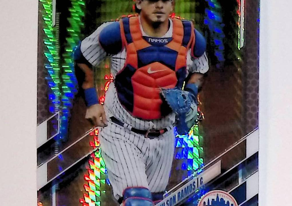 2021 Topps Chrome #197 Wilson Ramos Prism Refractor - LoCo Collectables