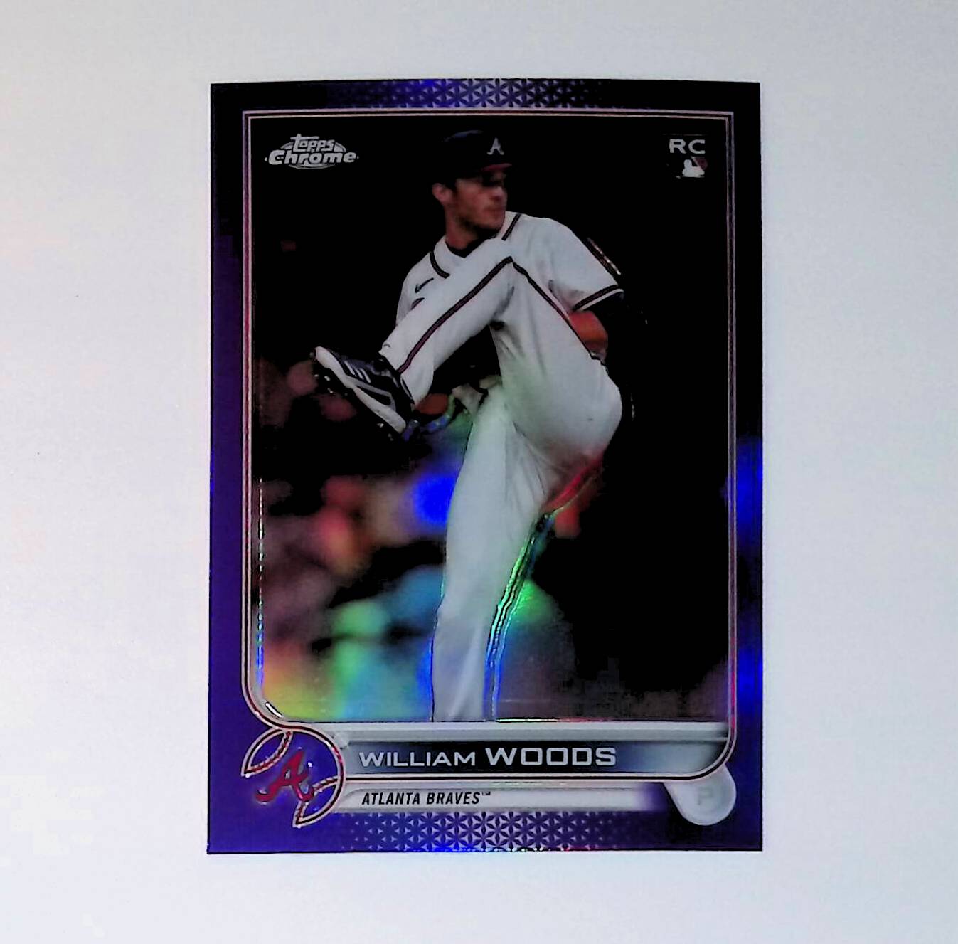 William Woods 2022 Topps Chrome Update Purple Refractors #USC55 (Rookie Card) - LoCo Collectables